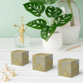 Hochzeits-Silberstreifen Klassiker Geschenkschachtel