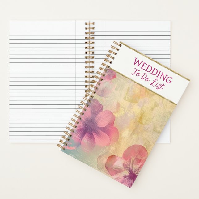 Hochzeits-To-Do-Liste-Planer Notizbuch (Innen)