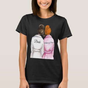 Hochzeits- und Brautparty-Geschenk Matrone der Ehr T-Shirt