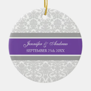 Hochzeits-Verzierungs-Bevorzugungs-grauer Keramik Ornament