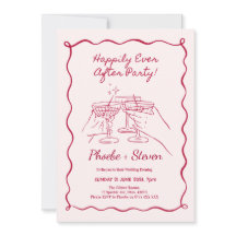 Hochzeitsabend-Einladungen Happily Ever After Part