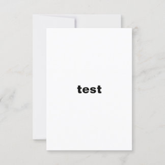 Hochzeitsabteilung Test Einladung