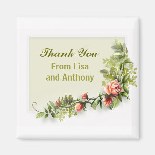 Hochzeitsaccessoires Andenken und Geschenke Magnet