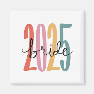 Hochzeitsankündigung 2025 magnet