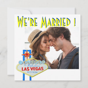 Hochzeitsankündigung Las Vegas Hochzeiten  Ankündigung
