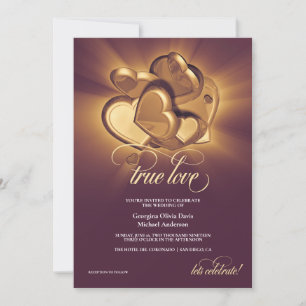 Hochzeitsankündigung Wahre Liebe Ankündigung