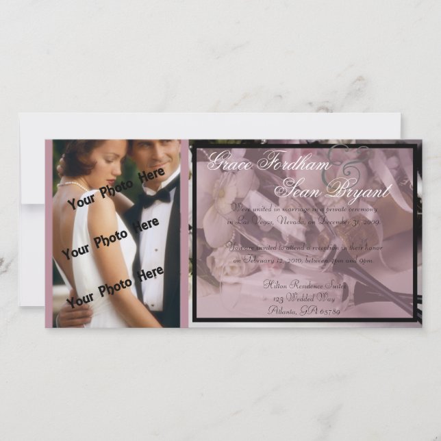 Hochzeitsankündigungen (Vorderseite)