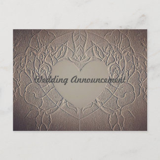 Hochzeitsankündigungen Postkarte
