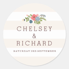 Hochzeitsband - rosa Aufkleber