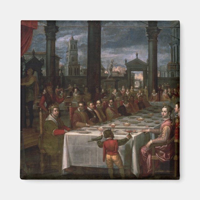 Hochzeitsbankett Magnet (Vorne)