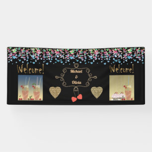 Hochzeitsbanner, Jahrestag, Hochzeit Banner