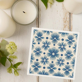 Hochzeitsblumen aus dem Mittelalter | VollPrint Serviette