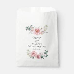Hochzeitsblumen Blassspanisches Rosa Geschenktütchen