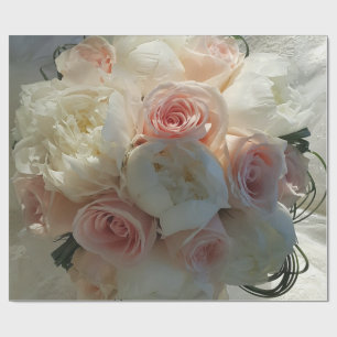 Hochzeitsblumengeschenkpapier Geschenkpapier