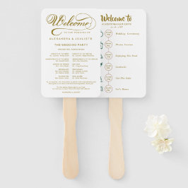 Hochzeitscocktail - Icon Wedding Willkommen Fächer
