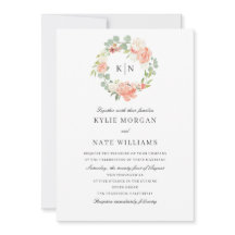 Hochzeitscreme mit weichem Pfirsichfarben