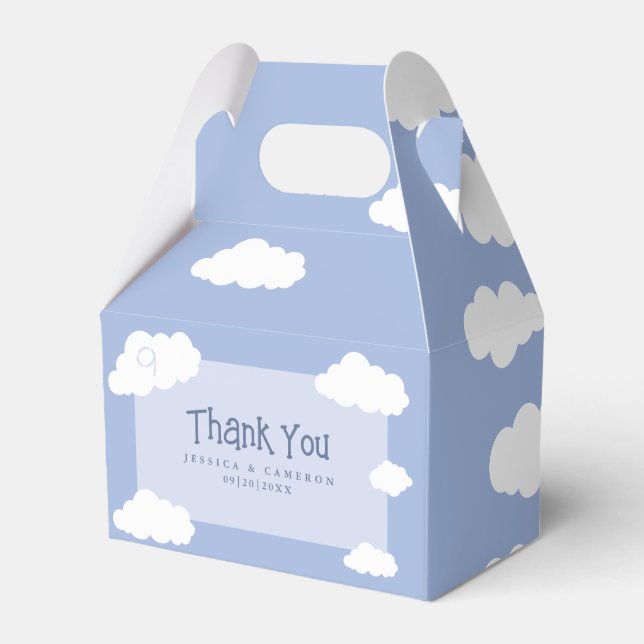 Hochzeitsdanken Cloud Nine Niedlich Guest Gast Fvo Geschenkschachtel (Vorderseite)
