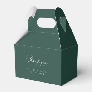 Hochzeitsdanken: Gable Leckerei Geschenkboxen Geschenkschachtel