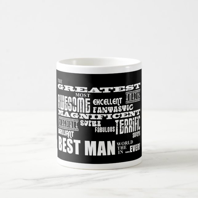Hochzeitsdanken Trauzeugen: Bester Trauzeuge Kaffeetasse (Mittel)