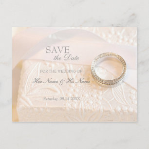 Hochzeitsdiamanten - Save the Date Einladung