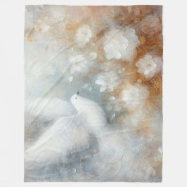 Hochzeitsdove Fleece Blanket