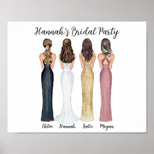 Hochzeitsdruck, Hochzeitsgeschenk, Hochzeitsposter Poster