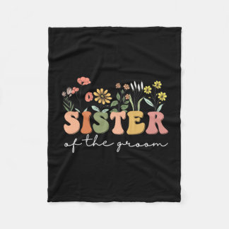 Hochzeitsdusche für Schwester von Braut Schwester Fleecedecke