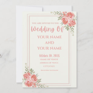 Hochzeitseinladung