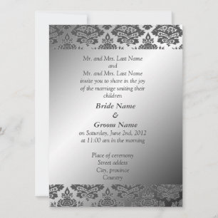 Hochzeitseinladung der Eltern von Braut und Bräuti Einladung