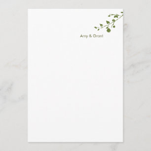 Hochzeitseinladung - Eine große Birne Einladung