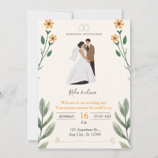 Hochzeitseinladung Einladung