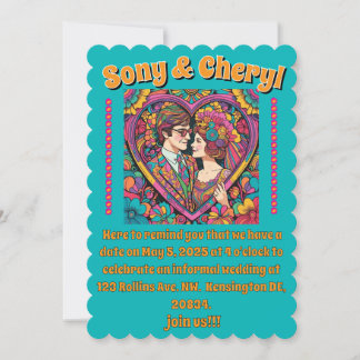 " HOCHZEITSEINLADUNG " EINLADUNG