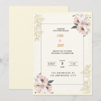 Hochzeitseinladung Einladung