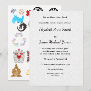 Hochzeitseinladung Elegante Schrift Minimal Klassi Einladung