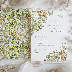 Hochzeitseinladung Heritage Floral Elegance Einladung