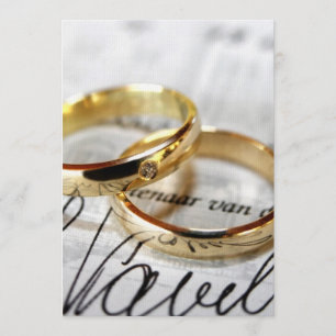 Hochzeitseinladung oder Annahme Einladung