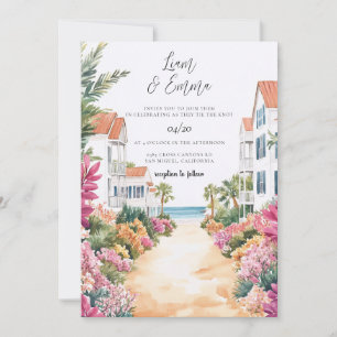 Hochzeitseinladung Palm Beach Florida Einladung
