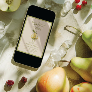 Hochzeitseinladung 'Perfect Pear' Einladung