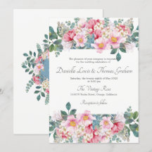 Hochzeitseinladung von Fragrande Garden