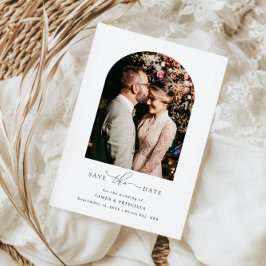 Hochzeitseinladung zum Minimalistischen Foto Einladung