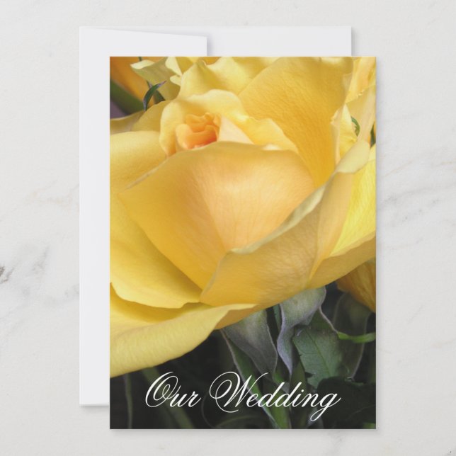 Hochzeitseinladungen Einladung (Vorderseite)
