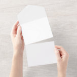 Hochzeitseinladungen | Elegante benutzerdefinierte All In One Einladung<br><div class="desc">Personalisierte Einladungen für Hochzeiten und Schreibwaren - individuelle Fotokarten, elegante Designs und DIY druckbare Optionen für Ihren großen Tag. Ihr Hochzeitstag beginnt mit der Einladung - der erste Blick auf Ihre Feier. Diese maßgeschneiderten Einladungen und Schreibwaren sind so konzipiert, dass sie Ihre Liebe widerspiegeln. Die Stile reichen von elegant und...</div>