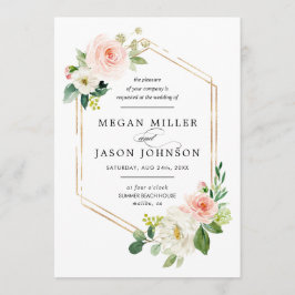 Hochzeitseinladungen, floral, elegant, klassisch einladung