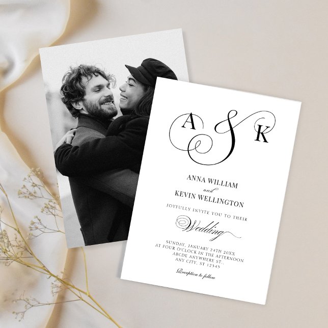 Hochzeitseinladungen für Kalligrafie Einladung (Von Creator hochgeladen)