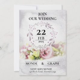 Hochzeitseinladungen Kunst Einladung