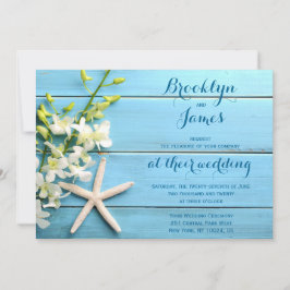 Hochzeitseinladungen mit Orchideen Einladung