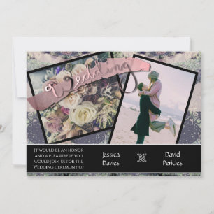 Hochzeitseinladungsfotos & Steampunk Einladung