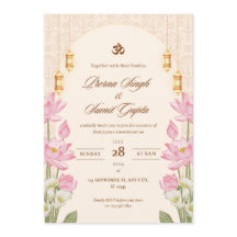Hochzeitseinladungskarte 5"7 Zoll Karten