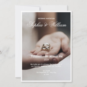 Hochzeitseinladungskarte Einladung