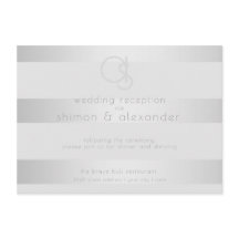 Hochzeitsempfang | Aluminiumstreifen